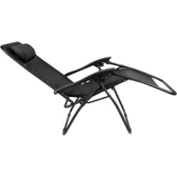 Scaun pliabil Tempo Kondela Gerald New (Black) Thumb