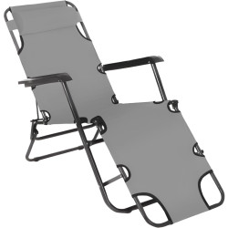 Scaun pliabil Tempo Kondela Reged (Gray) Thumb