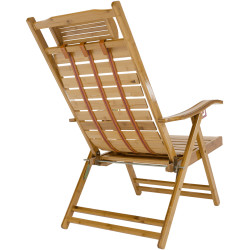 Scaun pliabil Tempo Kondela Ursel (Natural) Thumb