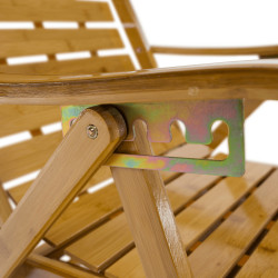 Scaun pliabil Tempo Kondela Ursel (Natural) Thumb