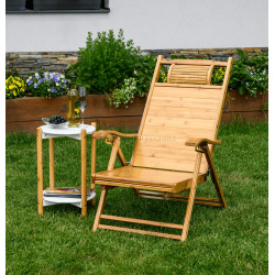 Scaun pliabil Tempo Kondela Vardon (Natural)