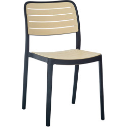 Scaun Tempo Kondela Kardos Typ 1 (Black/Beige) Thumb