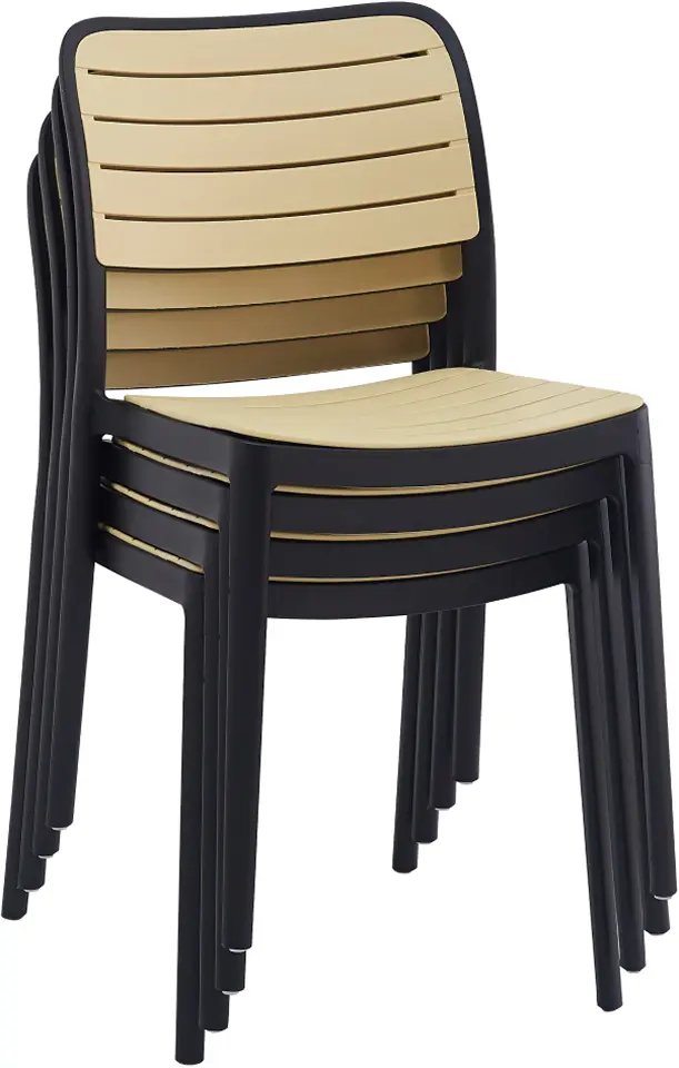 Scaun Tempo Kondela Kardos Typ 1 (Black/Beige)