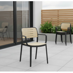 Scaun Tempo Kondela Kardos Typ 2 (Black/Beige)