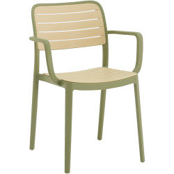 Стул Tempo Kondela Kardos Typ 2 (Green/Beige) Thumb