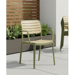 Стул Tempo Kondela Kardos Typ 2 (Green/Beige)