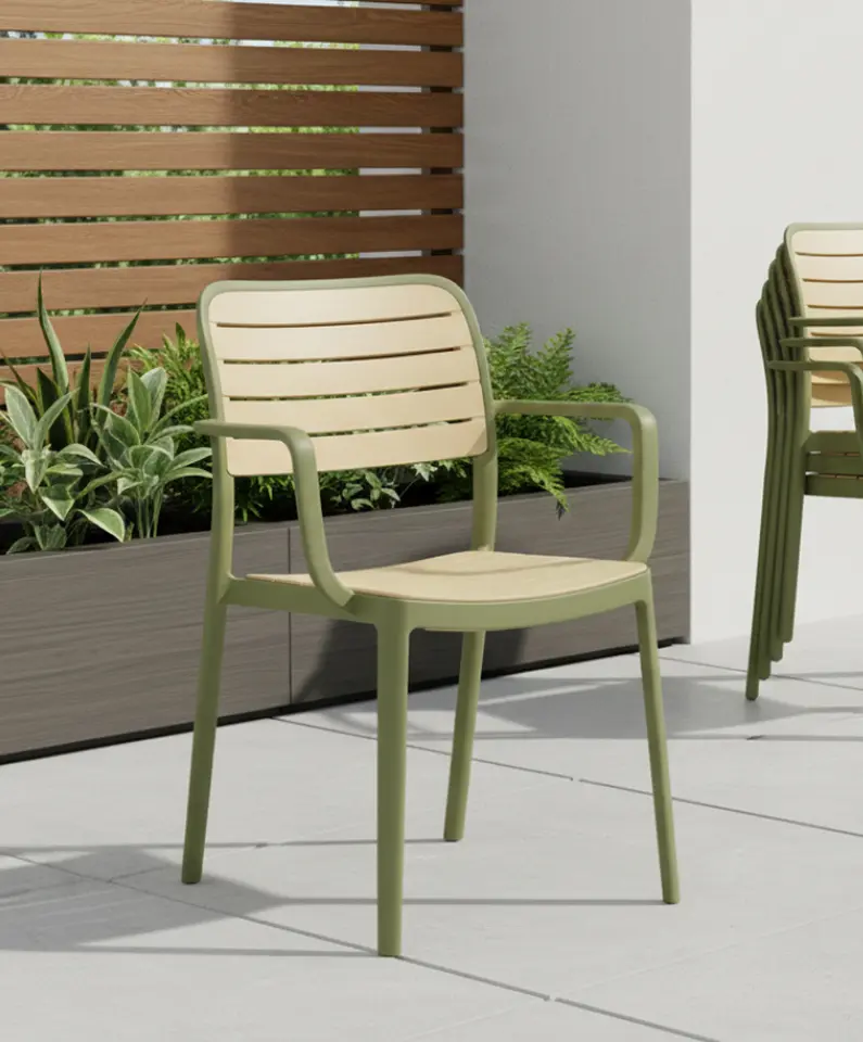 Стул Tempo Kondela Kardos Typ 2 (Green/Beige)