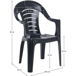Scaun Tempo Kondela Kesia (Anthracite) Thumb
