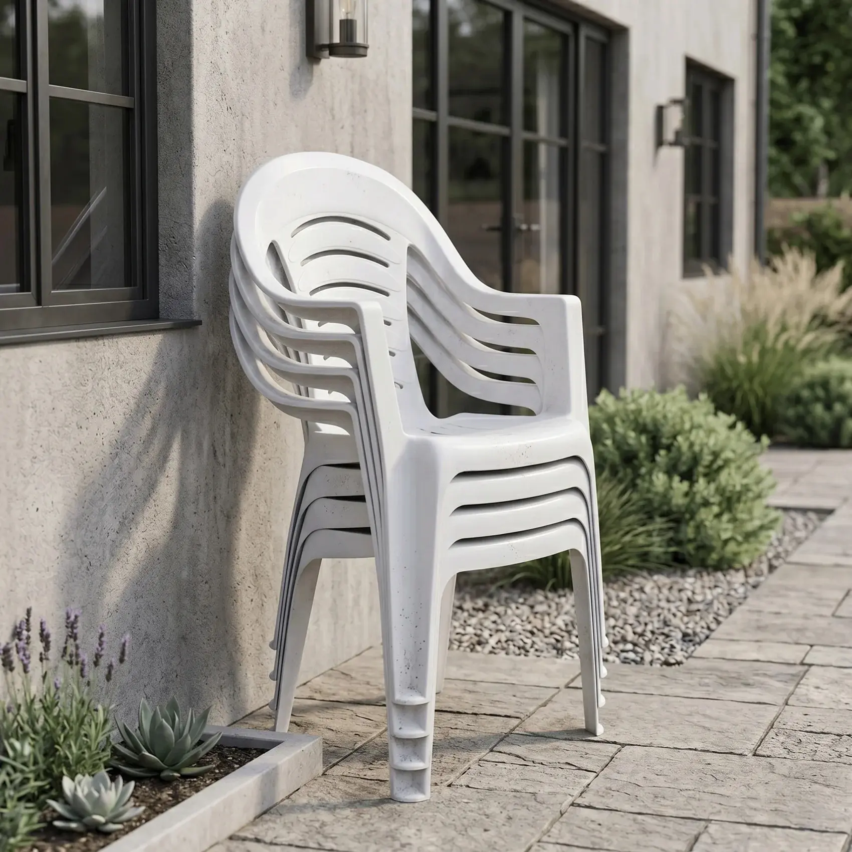 Scaun Tempo Kondela Kesia (White) - 6