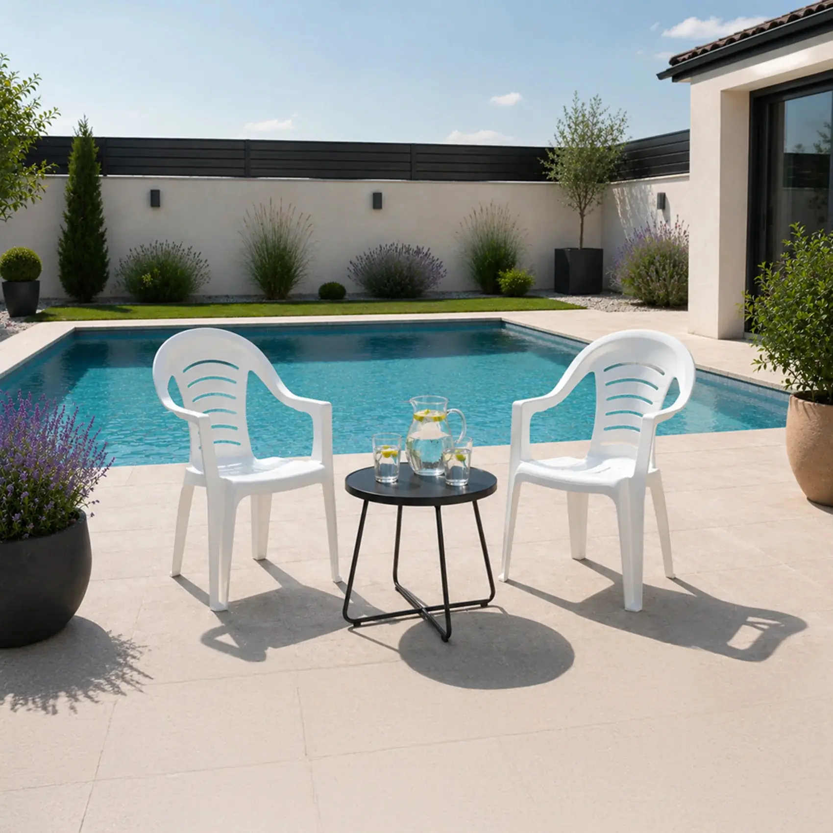 Scaun Tempo Kondela Kesia (White) - 7