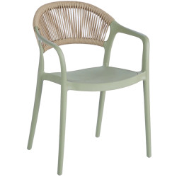 Стул Tempo Kondela Lexton (Green/Beige) Thumb