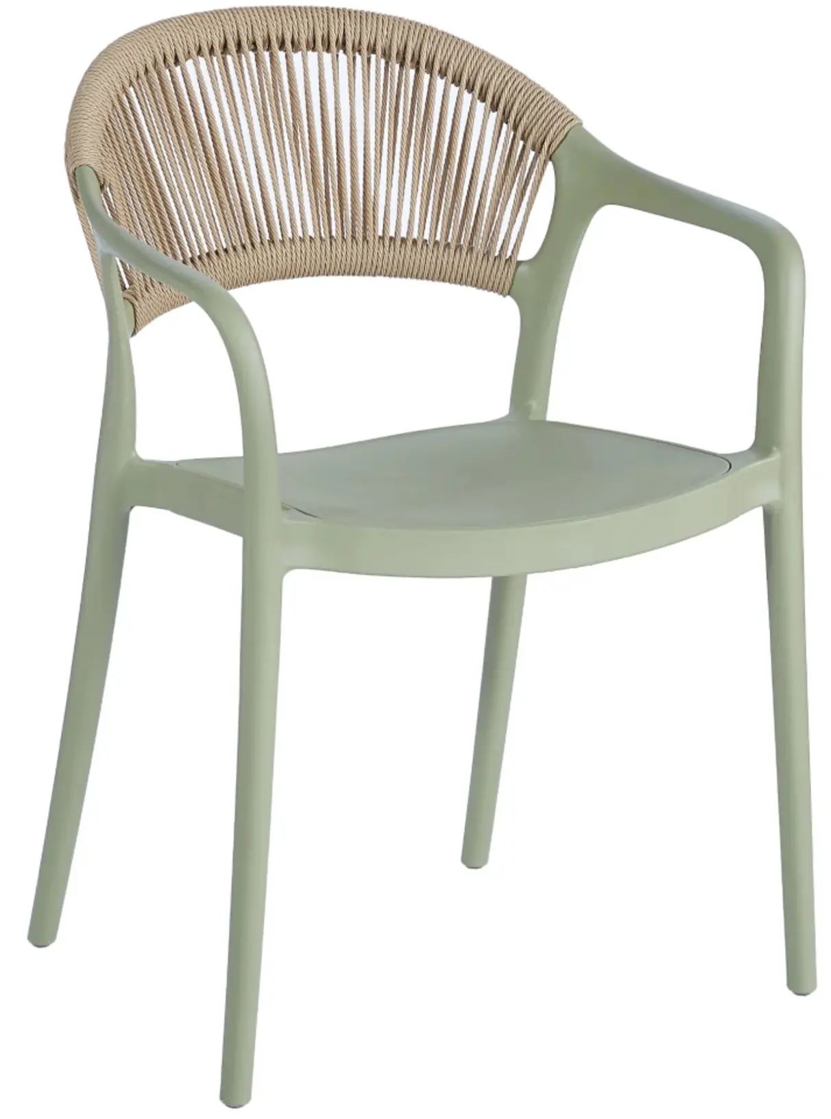 Стул Tempo Kondela Lexton (Green/Beige) - 2