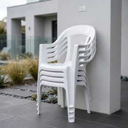 Scaun Tempo Kondela Medro (White) Thumb