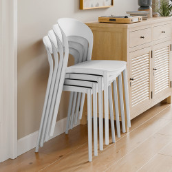 Стул Tempo Kondela Radana New (White) Thumb