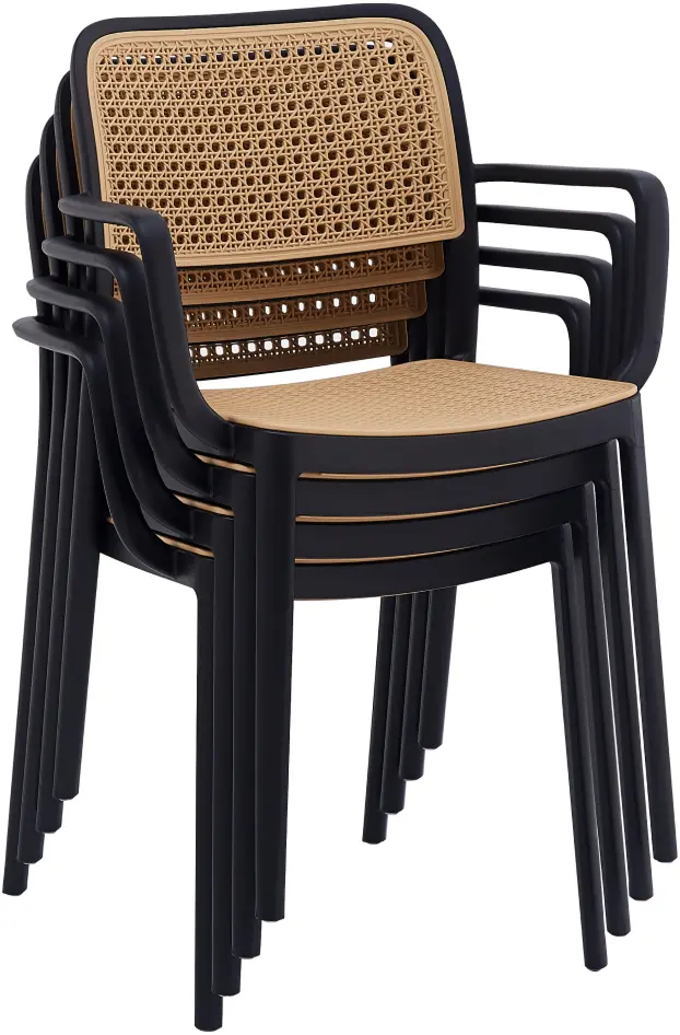 Scaun Tempo Kondela Ravid New Typ 2 (Black/Beige)