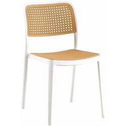 Scaun Tempo Kondela Ravid Tip 1 (White/Beige) Thumb