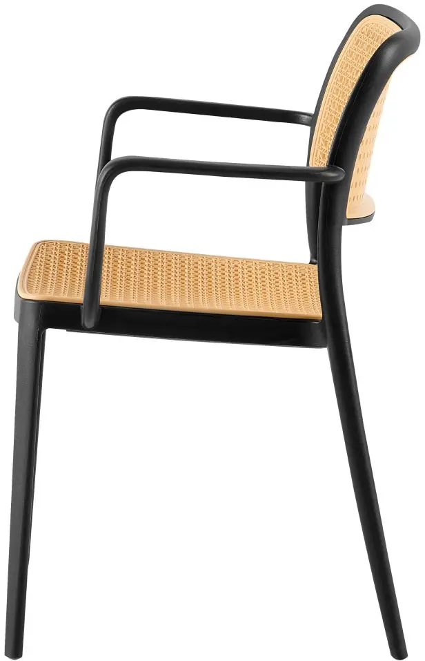 Стул Tempo Kondela Ravid Tip 2 (Black/Beige) - 2