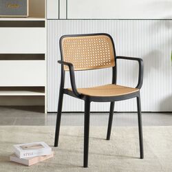 Стул Tempo Kondela Ravid Tip 2 (Black/Beige)