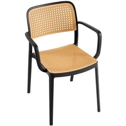 Стул Tempo Kondela Ravid Tip 2 (Black/Beige) Thumb