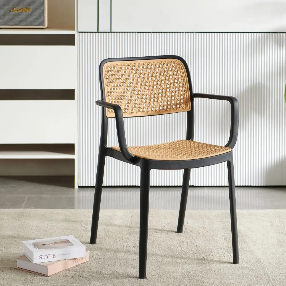 Стул Tempo Kondela Ravid Tip 2 (Black/Beige)