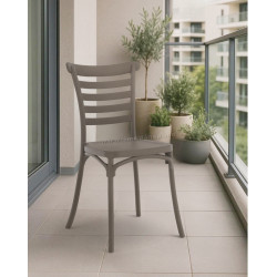 Scaun Tempo Kondela Savito (Gray Brown Taupe)