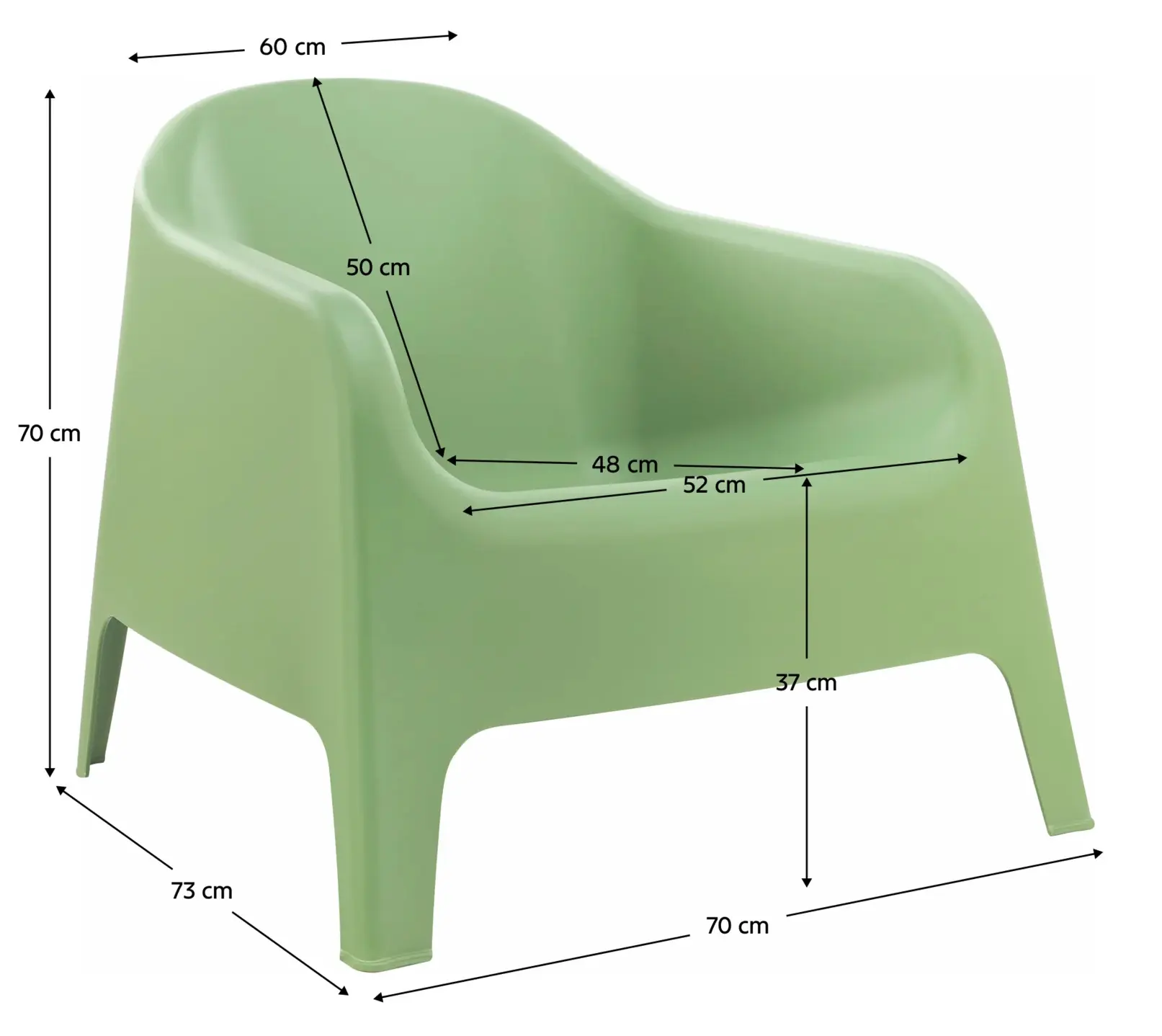 Scaun Tempo Kondela Sokra New (Green) - 10