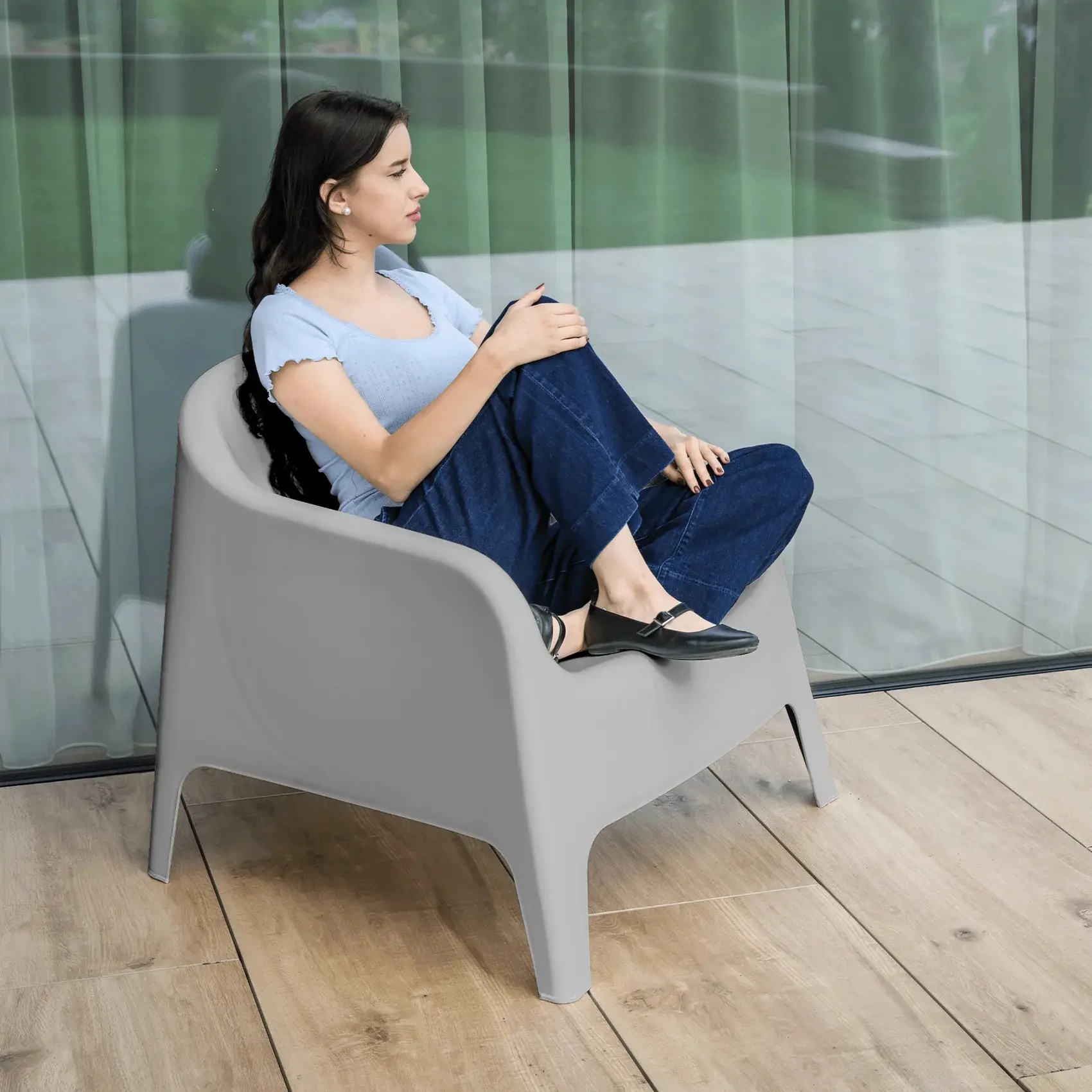 Стул Tempo Kondela Sokra New (Grey) - 7