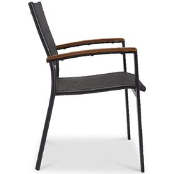 Scaun de grădină GoodHome Toscana (Black) Thumb