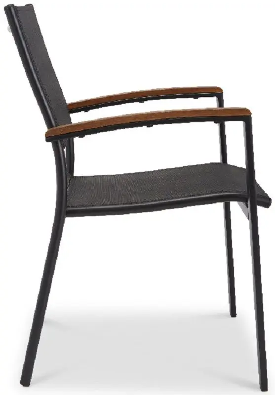 Scaun de grădină GoodHome Toscana (Black)