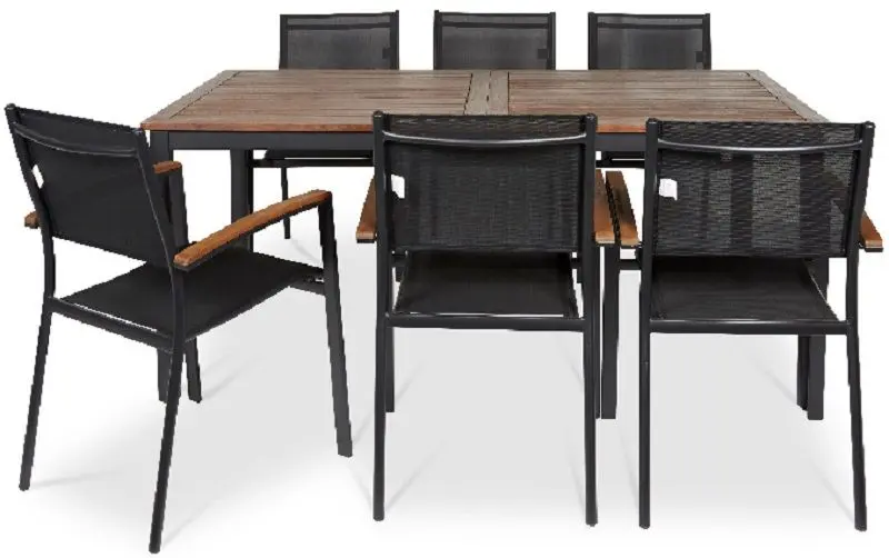 Scaun de grădină GoodHome Toscana (Black)