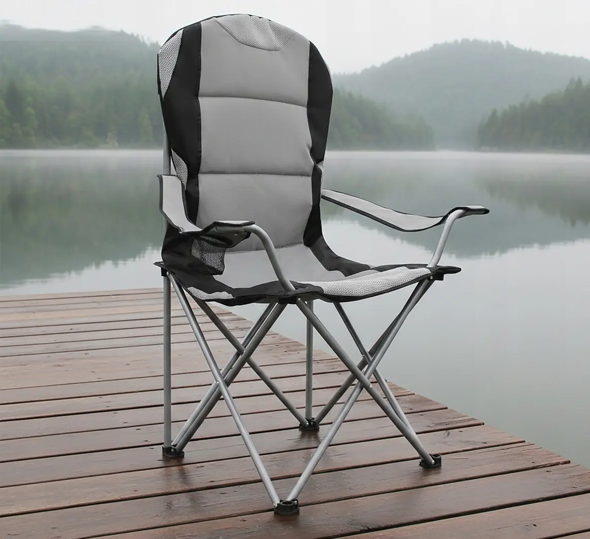 Scaun pliabil Trizand Freestyle 27519 (Grey/Black)