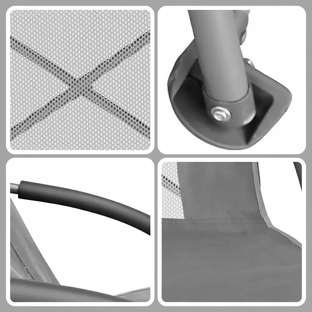 Складной стул Trizand 23923 (Grey) - 3