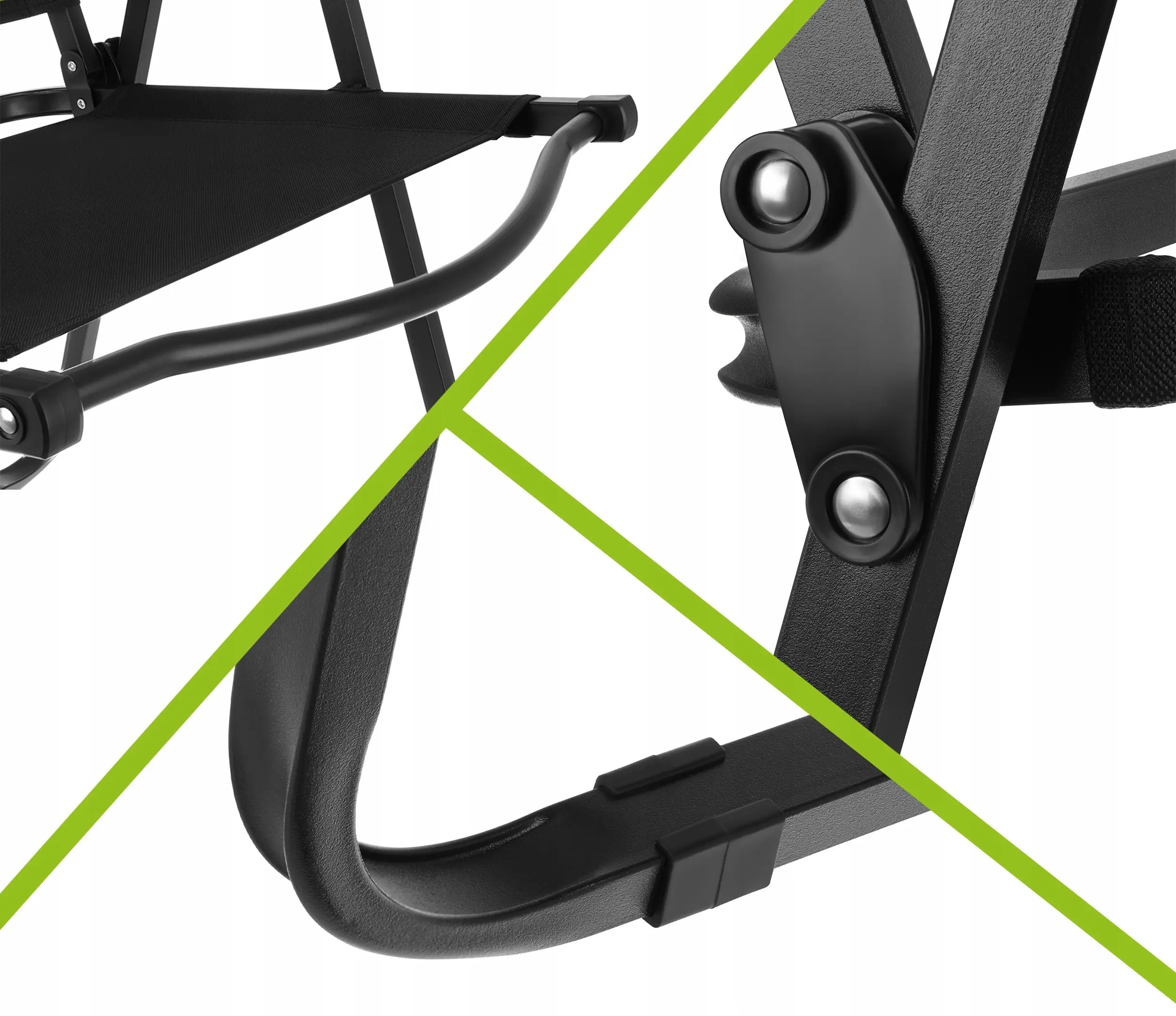 Scaun pliabil Trizand 27552 (Black) - 7