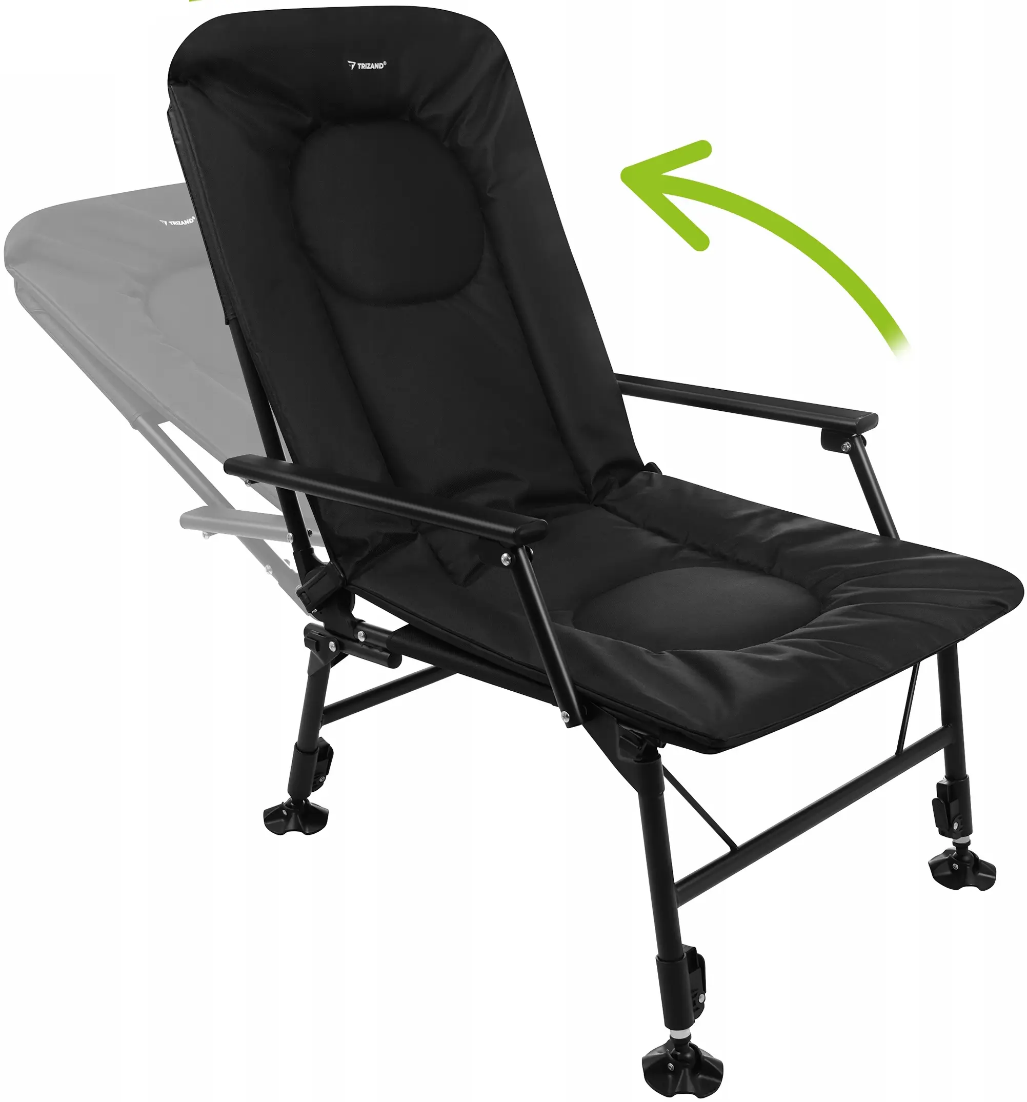 Scaun pliabil Trizand 27779 (Black) - 6