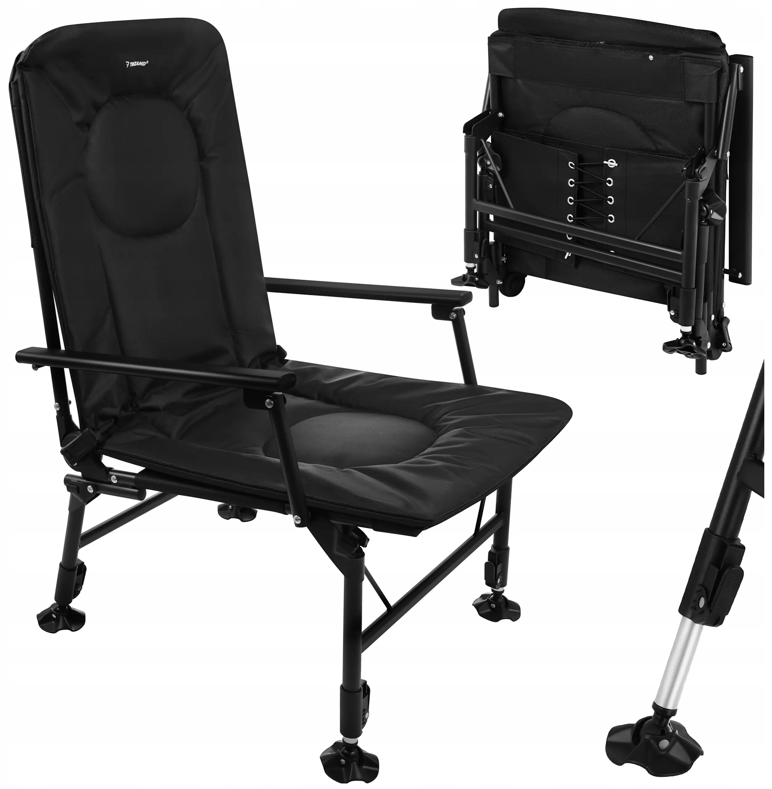 Scaun pliabil Trizand 27779 (Black) - 8