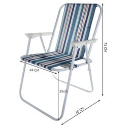 Складной стул Trizand Bergamo 23558 (Blue) Thumb