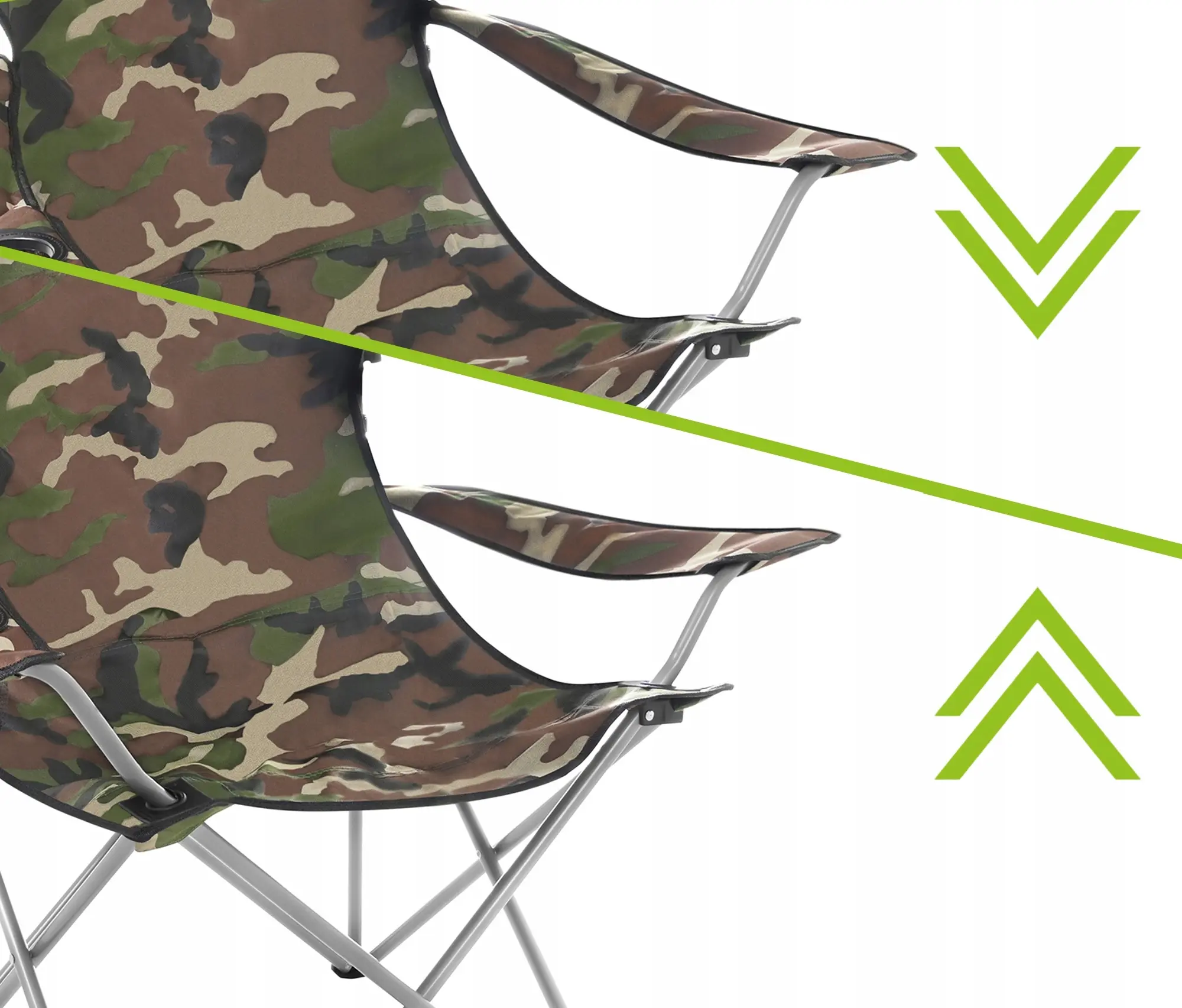 Scaun pliabil Trizand Panama (Camouflage) - 5
