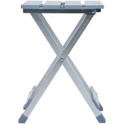 Складной стул VidaXL 48184 (Silver) Thumb