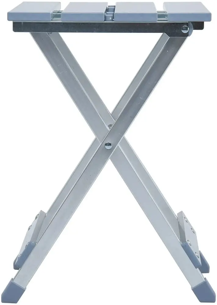 Складной стул VidaXL 48184 (Silver) - 3