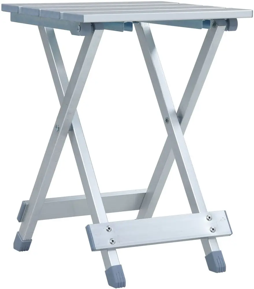 Складной стул VidaXL 48184 (Silver) - 5