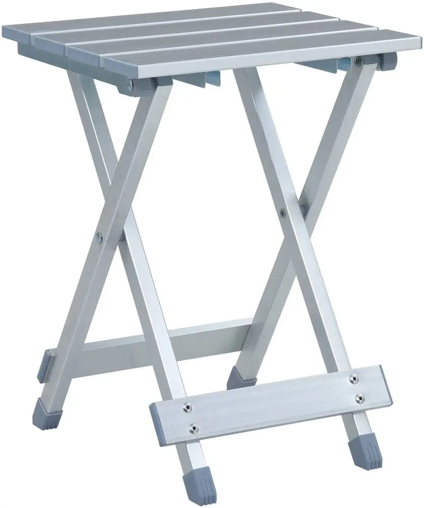 Складной стул VidaXL 48184 (Silver) - 6