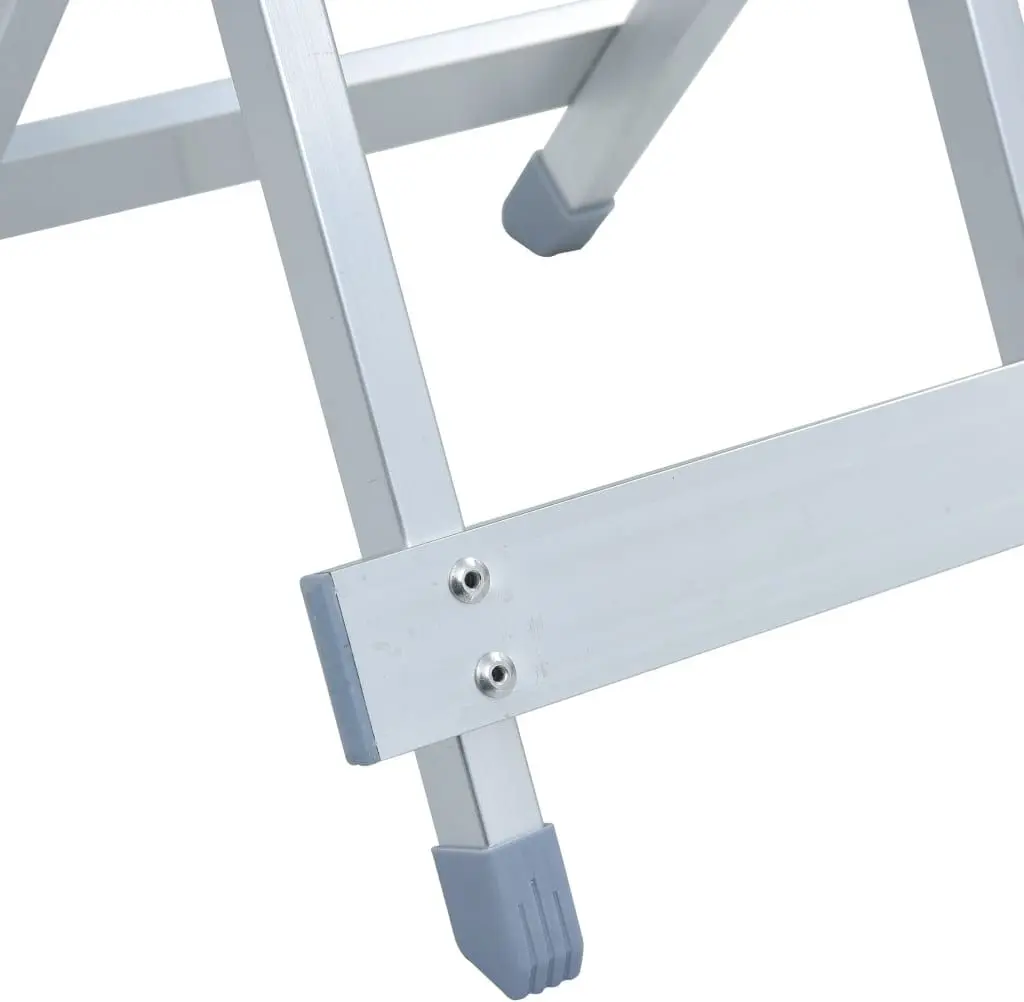 Складной стул VidaXL 48184 (Silver) - 9