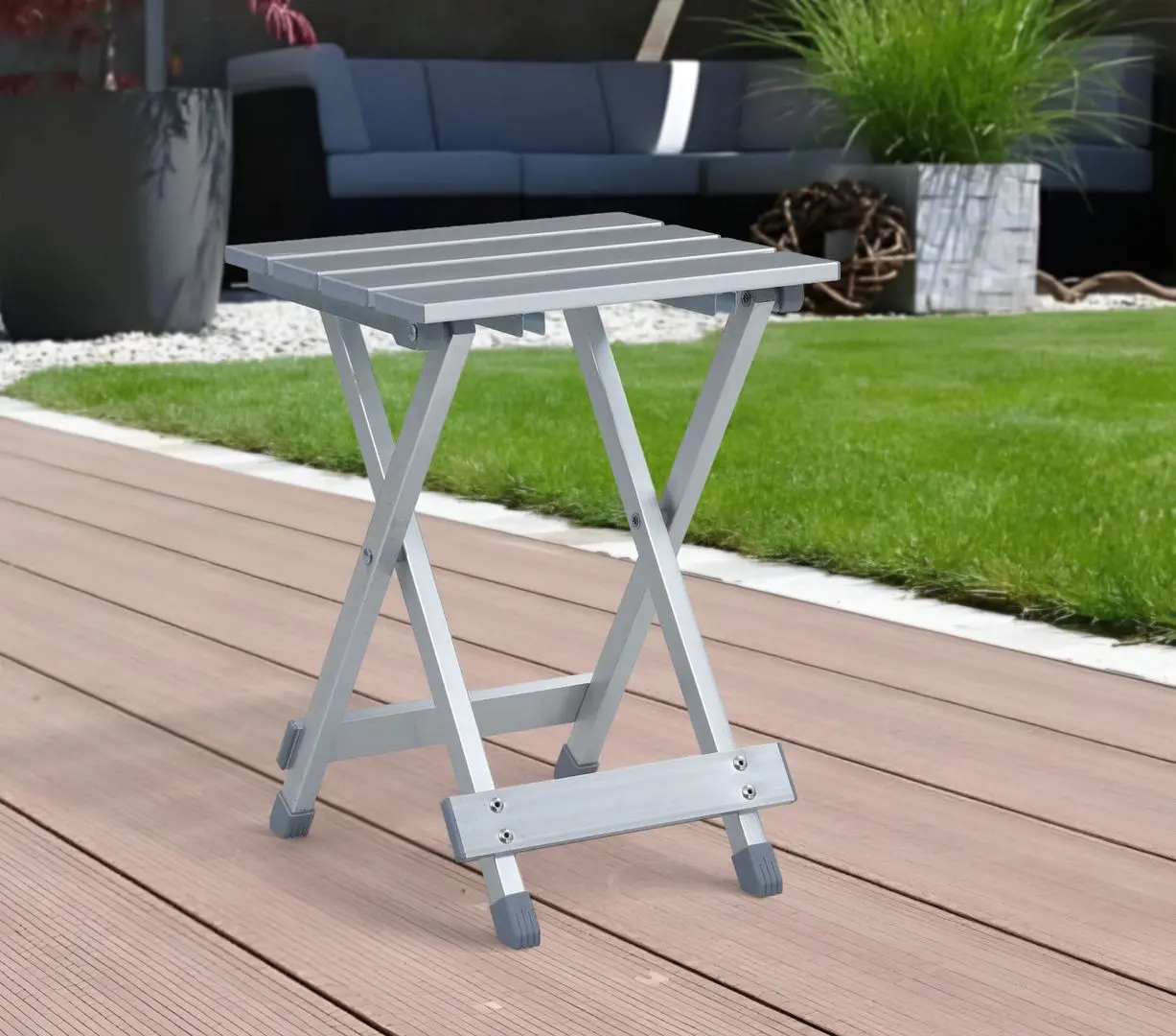 Складной стул VidaXL 48184 (Silver)