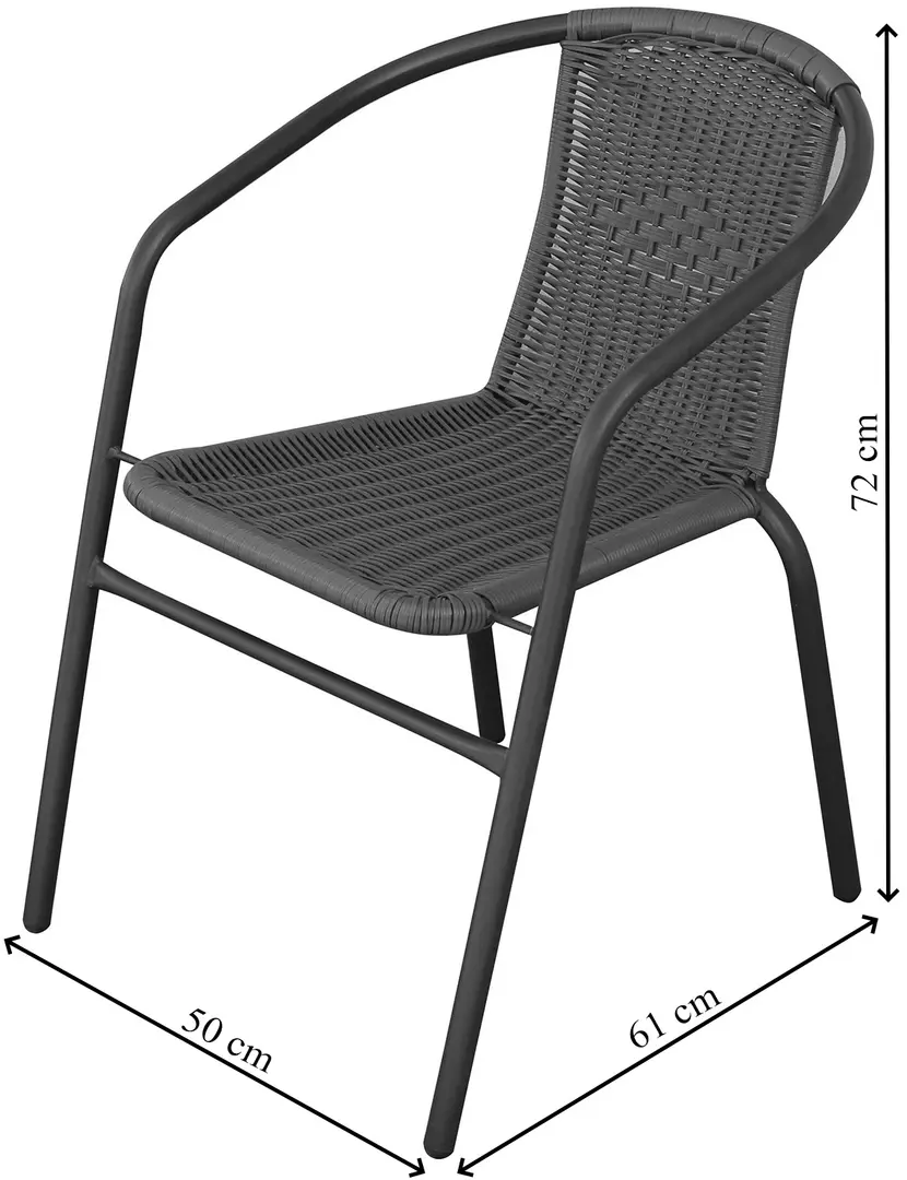 Scaun Waltz Bistro (Black)