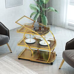 Carucior de servire Casa Moora IDMG1 (Gold)