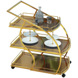 Carucior de servire Casa Moora IDMG1 (Gold) Thumb