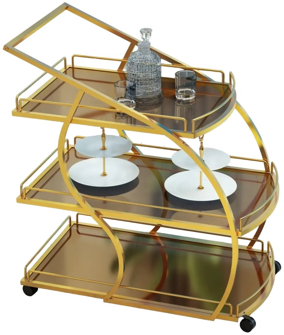 Carucior de servire Casa Moora IDMG1 (Gold)