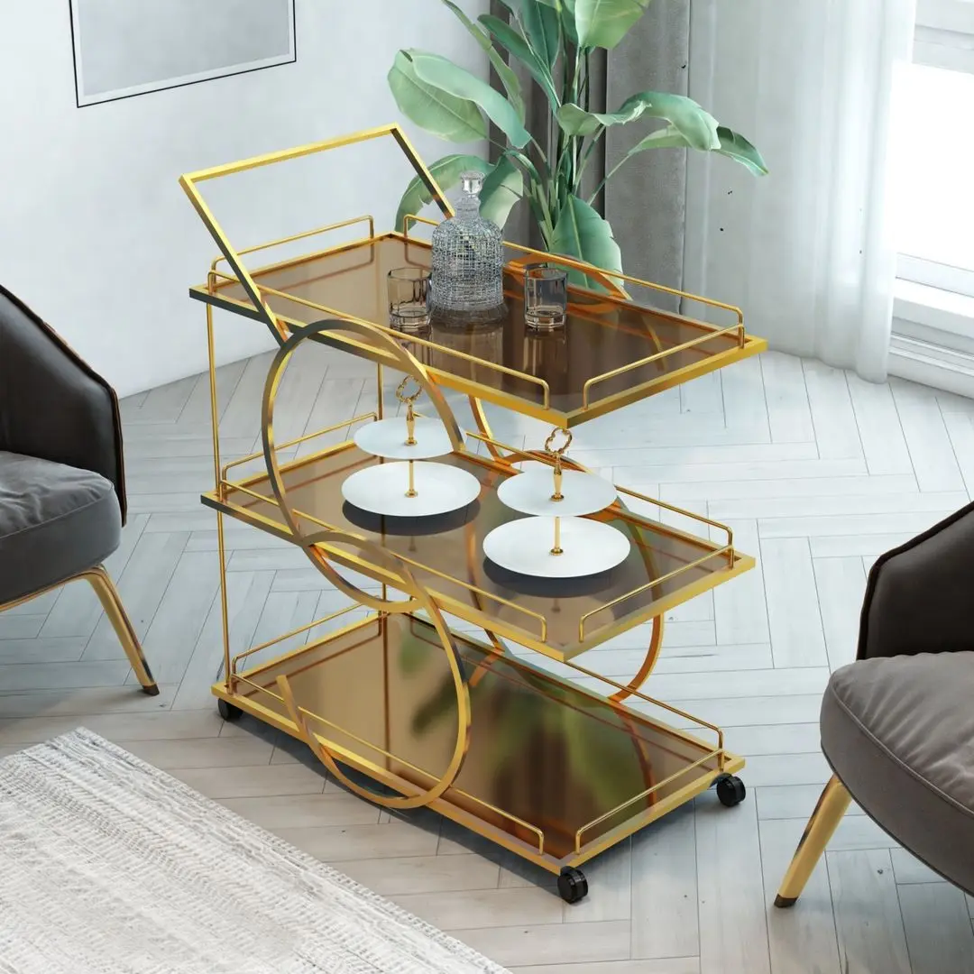 Сервировочная тележка Casa Moora IDMG2 (Gold)
