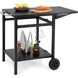 Carucior de servire Costway KC55107DK (Black) Thumb