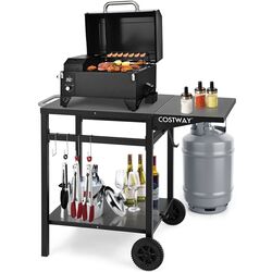 Carucior de servire Costway KC55107DK (Black) Thumb